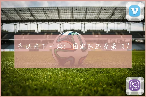 齐达内下一站：国家队还是豪门？